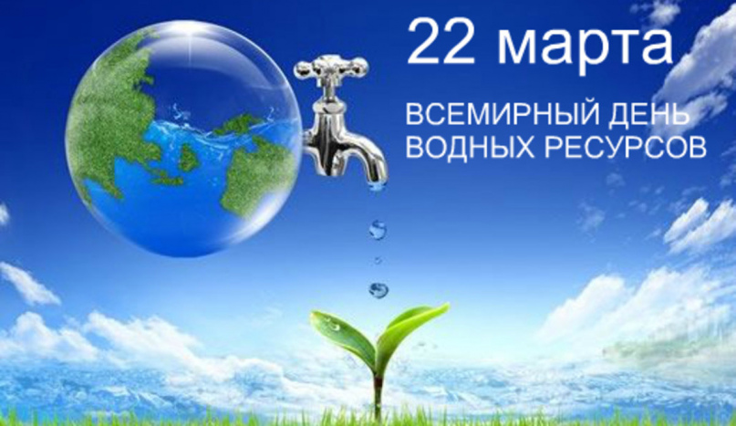 Всемирный день водных ресурсов.